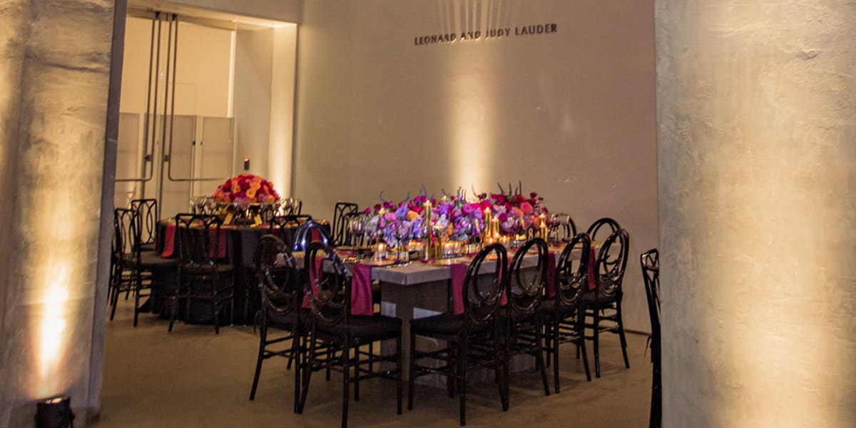 Leonard and Judy Lauder Private Dining Room